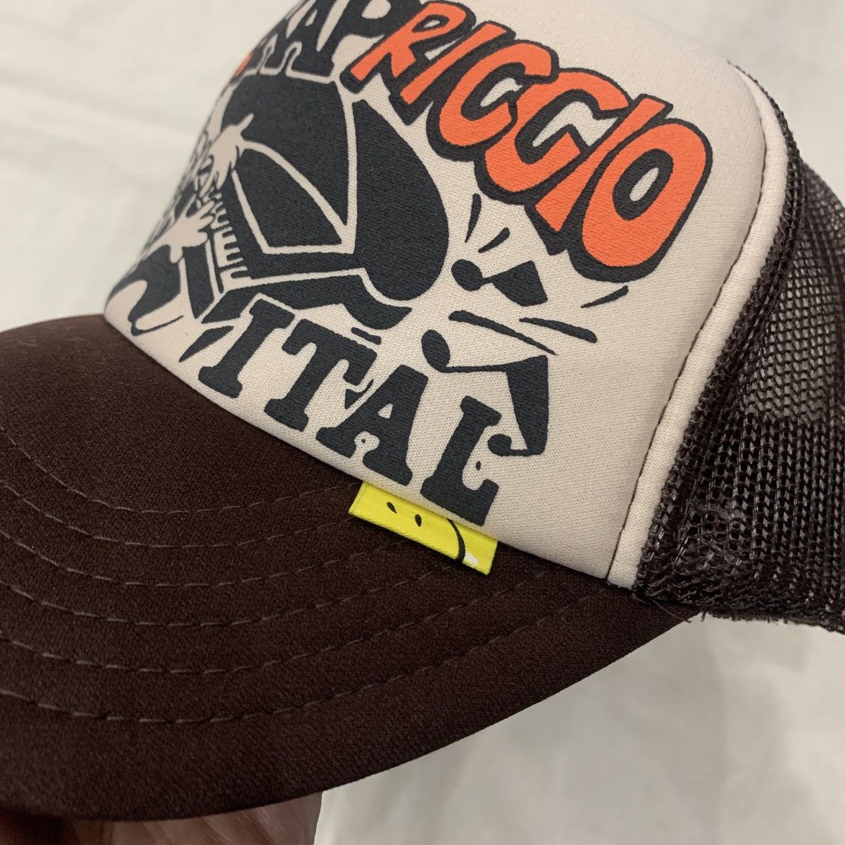 Kapital kapital life kapriccio trucker cap Size ONE SIZE - 3 Thumbnail