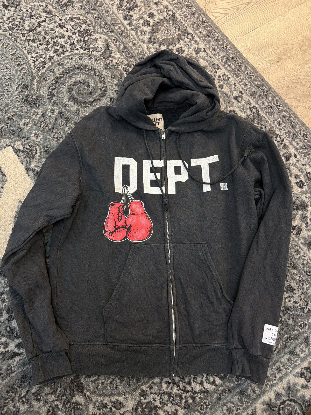 Gallery Dept. Gallery dept boxing logo zip up hooded sweatshirt Size US S / EU 44-46 / 1 - 1 Thumbnail