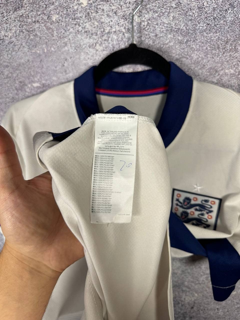 Other BELLINGHAM England National Team 2024 Soccer Jersey Medium Size US M / EU 48-50 / 2 - 9 Thumbnail