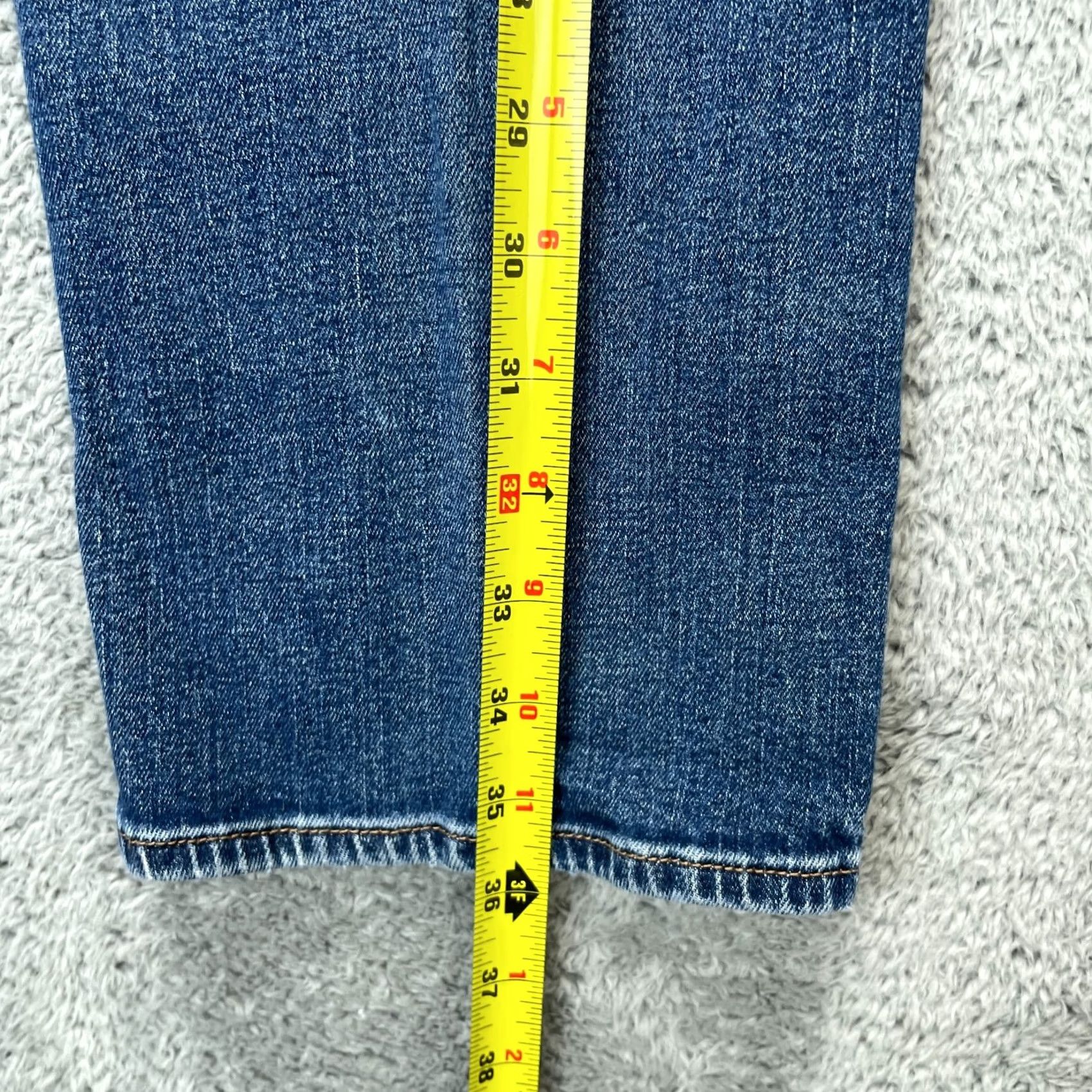 Ralph Lauren Lauren Ralph Lauren Jeans Women 12P Blue Denim Straight Leg Cotton Stretch Light Size 30" / US 8 / IT 44 - 5 Thumbnail