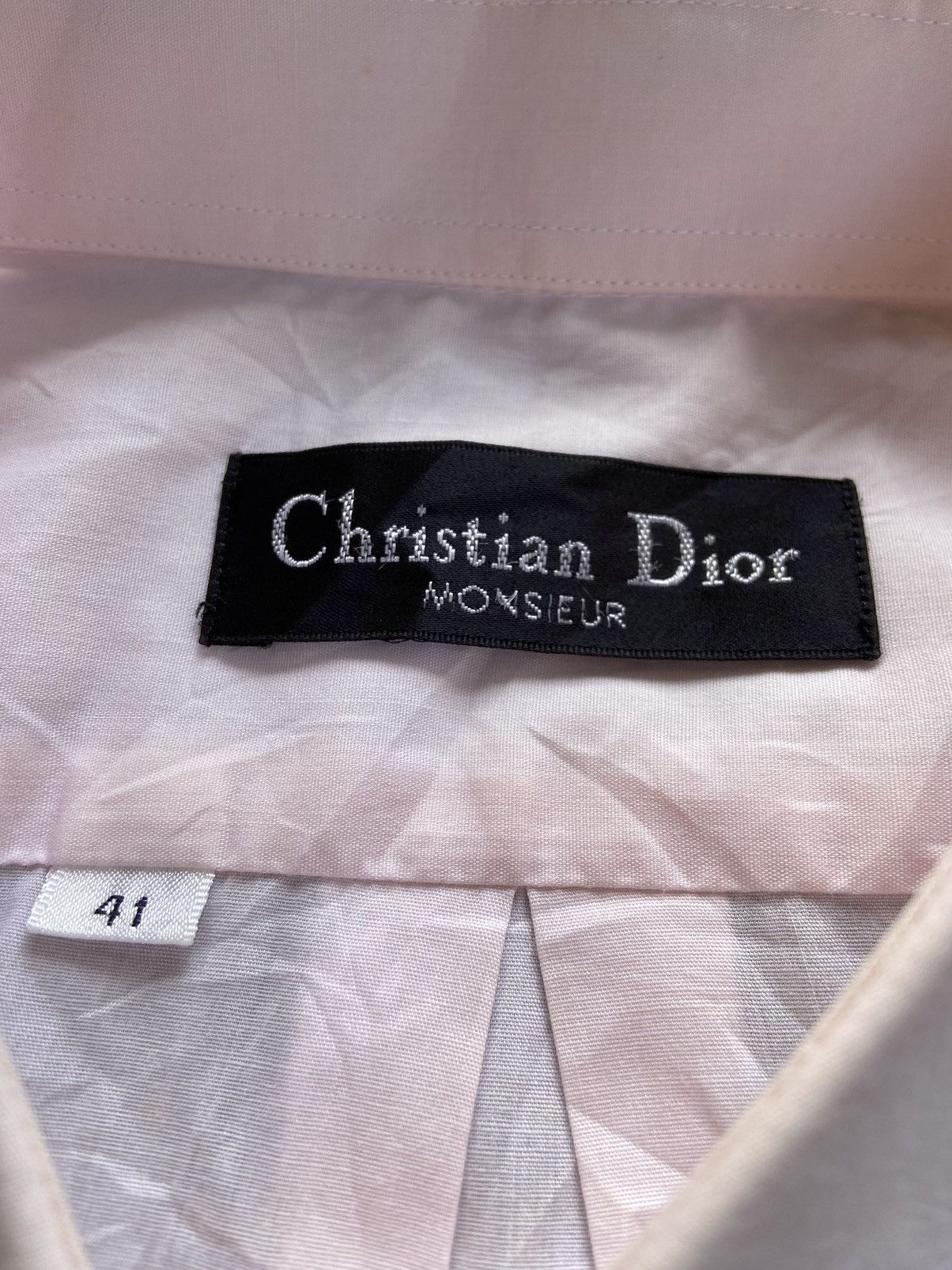 Christian Dior Monsieur × Vintage VINTAGE CHRISTIAN DIOR 2 IN 1 CASUAL BUTTON SHIRT Size US XL / EU 56 / 4 - 23 Thumbnail