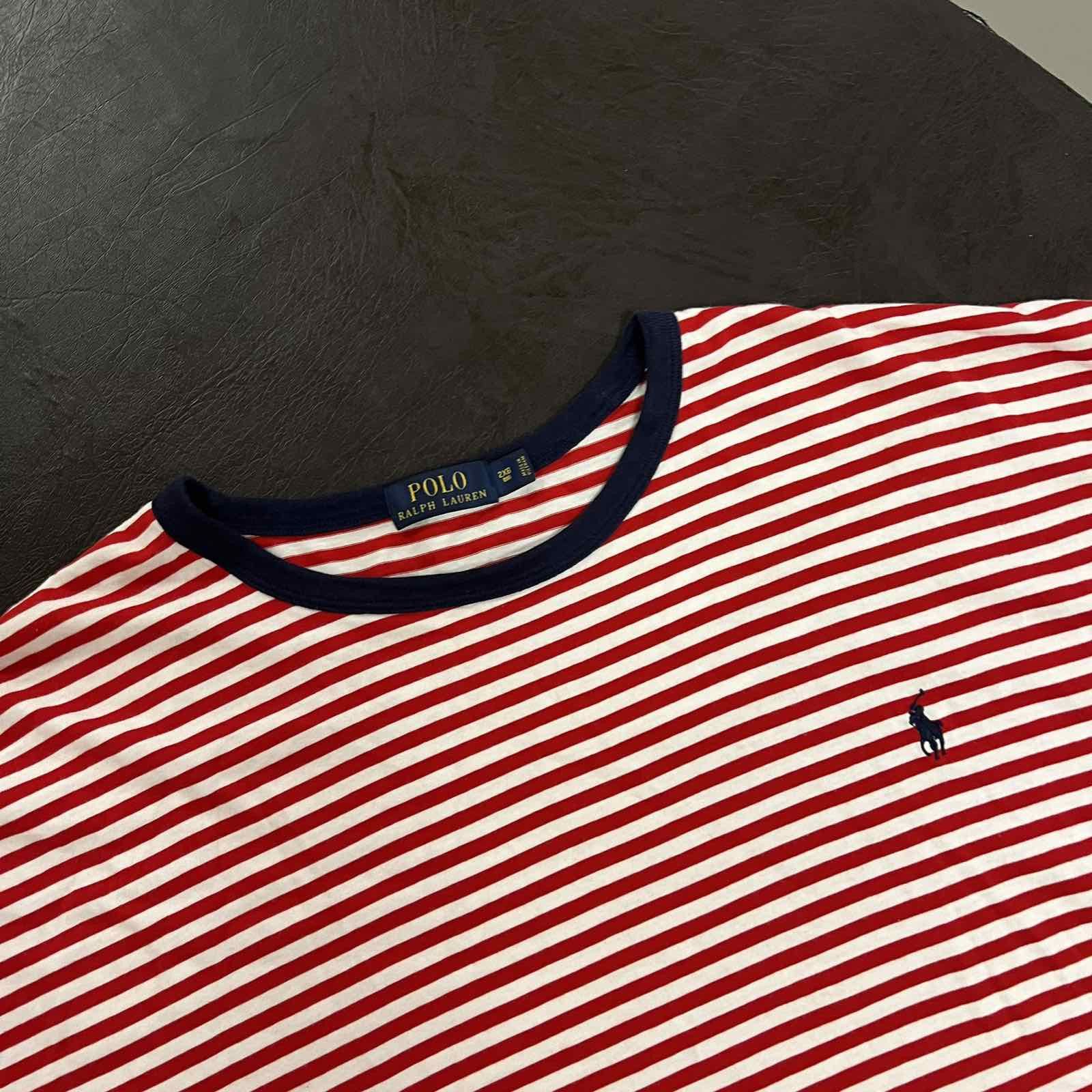 Polo Ralph Lauren Vintage Polo Ralph Lauren Striped T-Shirt Size xxl Size US XXL / EU 58 / 5 - 3 Thumbnail
