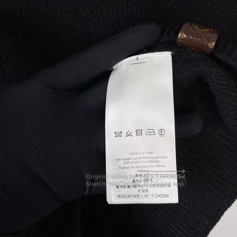 Louis Vuitton Louis Vuitton Black nail bead short sleeve Size XS / US 0-2 / IT 36-38 - 8 Thumbnail