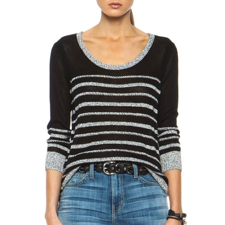 Rag & Bone Rag & Bone Azra Striped Knit Pullover Womem’s Sweater Size XS / US 0-2 / IT 36-38 - 10 Thumbnail