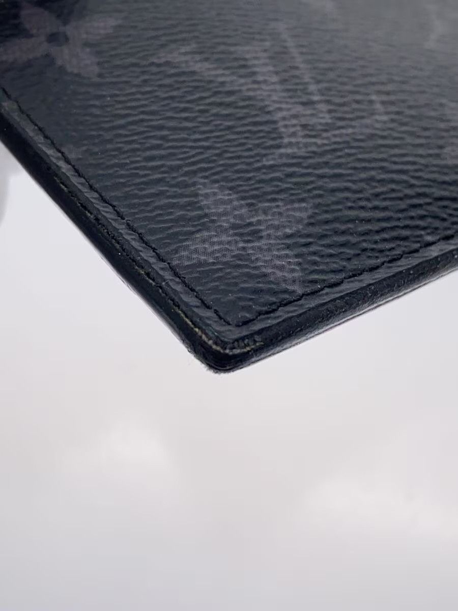 Louis Vuitton Louis Vuitton Monogram Eclipse Reverse Coin Card Holder Grey Size ONE SIZE - 6 Thumbnail