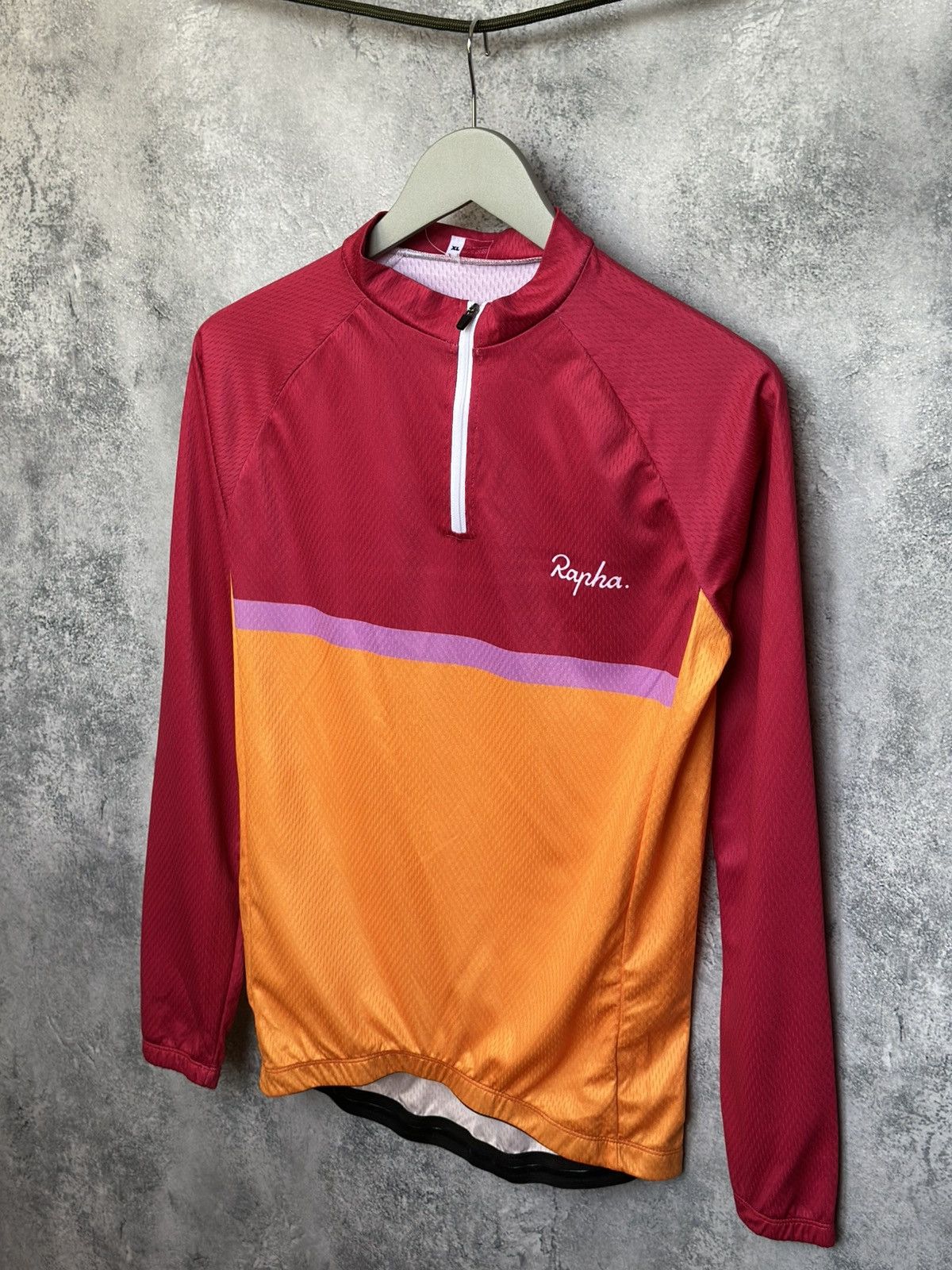 Rapha Rapha Cycling 1/4 Zip Jersey Limited Edition Long Sleeve Size US XL / EU 56 / 4 - 2 Thumbnail