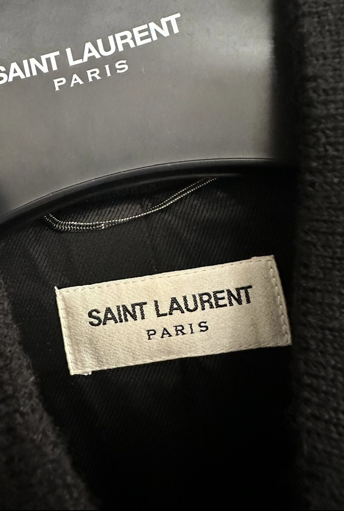 Saint Laurent Paris Saint Laurent SLP 2019FW Radio Metal Velvet Varsity Jacket Size US XS / EU 42 / 0 - 4 Thumbnail