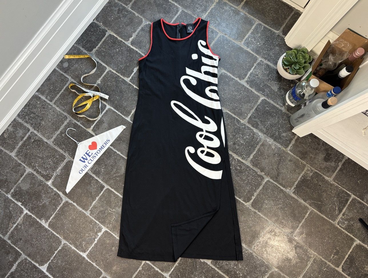 Vintage 2010s Coke Zero Dress McQueen Moschino Cool & Chic Bodycon Size M / US 6-8 / IT 42-44 - 23 Thumbnail