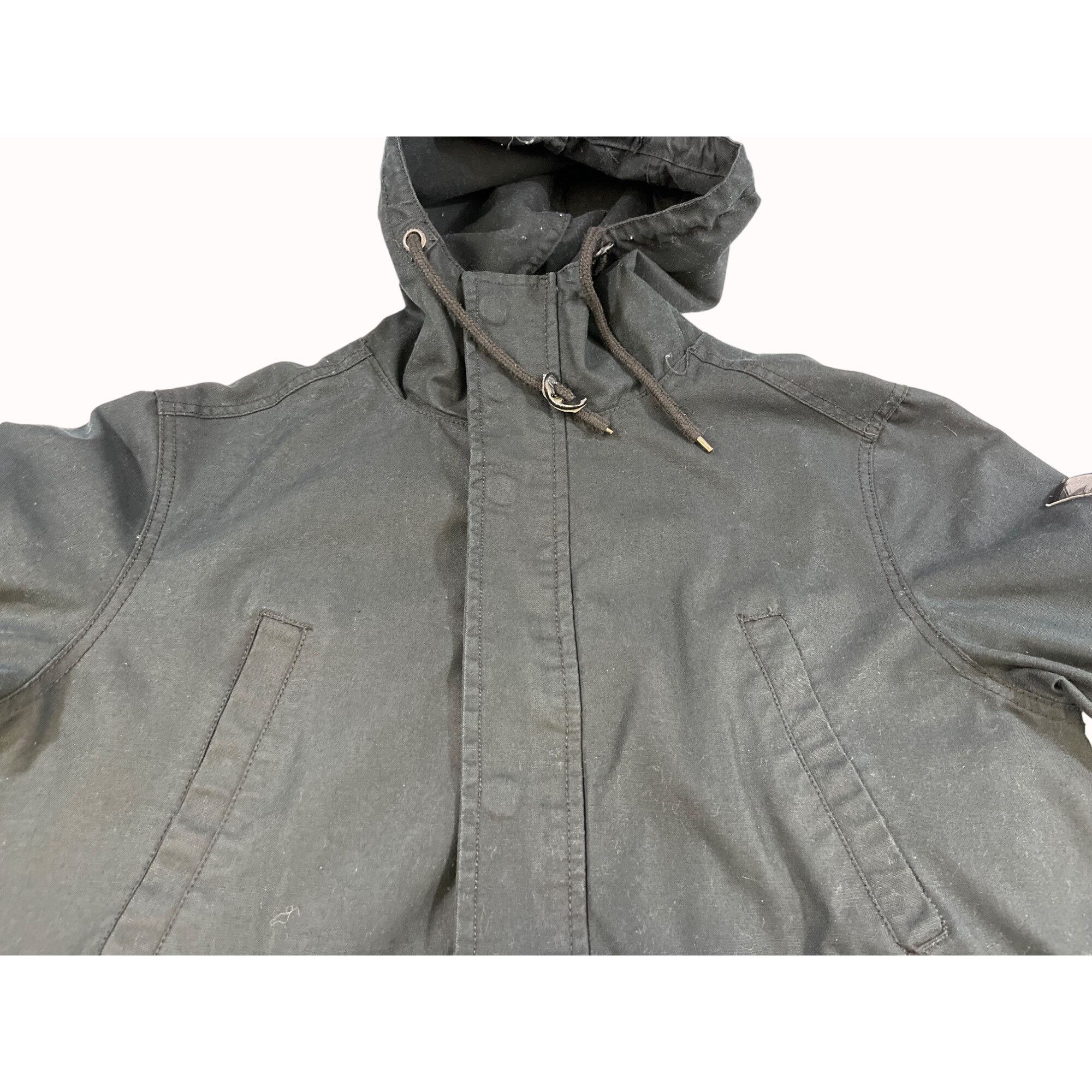 Southpole Southpole Authentic Collection Womens Black Long Coat Size L Size L / US 10 / IT 46 - 3 Thumbnail