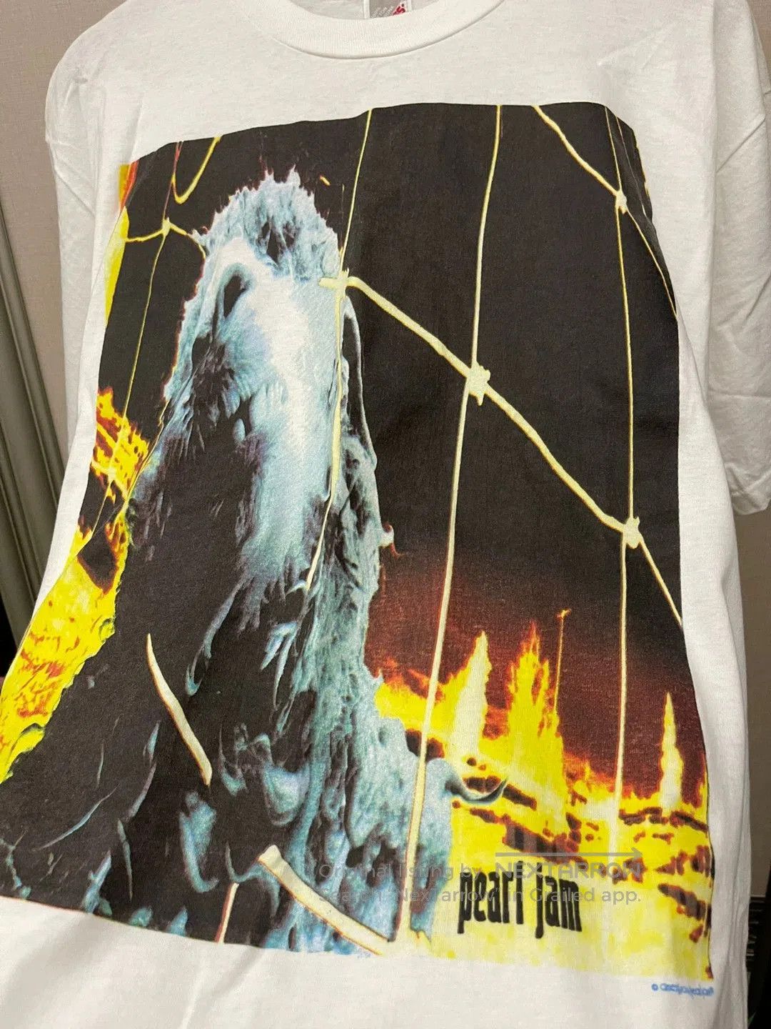 Vintage pearl jam vintage graphic t. Size US XL / EU 56 / 4 - 4 Thumbnail
