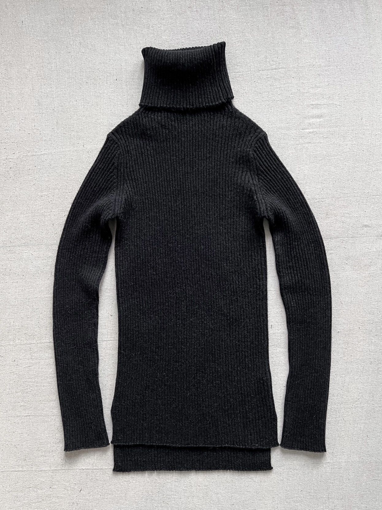 Ann Demeulemeester Ann Demeulemeester Elongated Alpaca Turtleneck Sweater Size US S / EU 44-46 / 1 - 2 Thumbnail