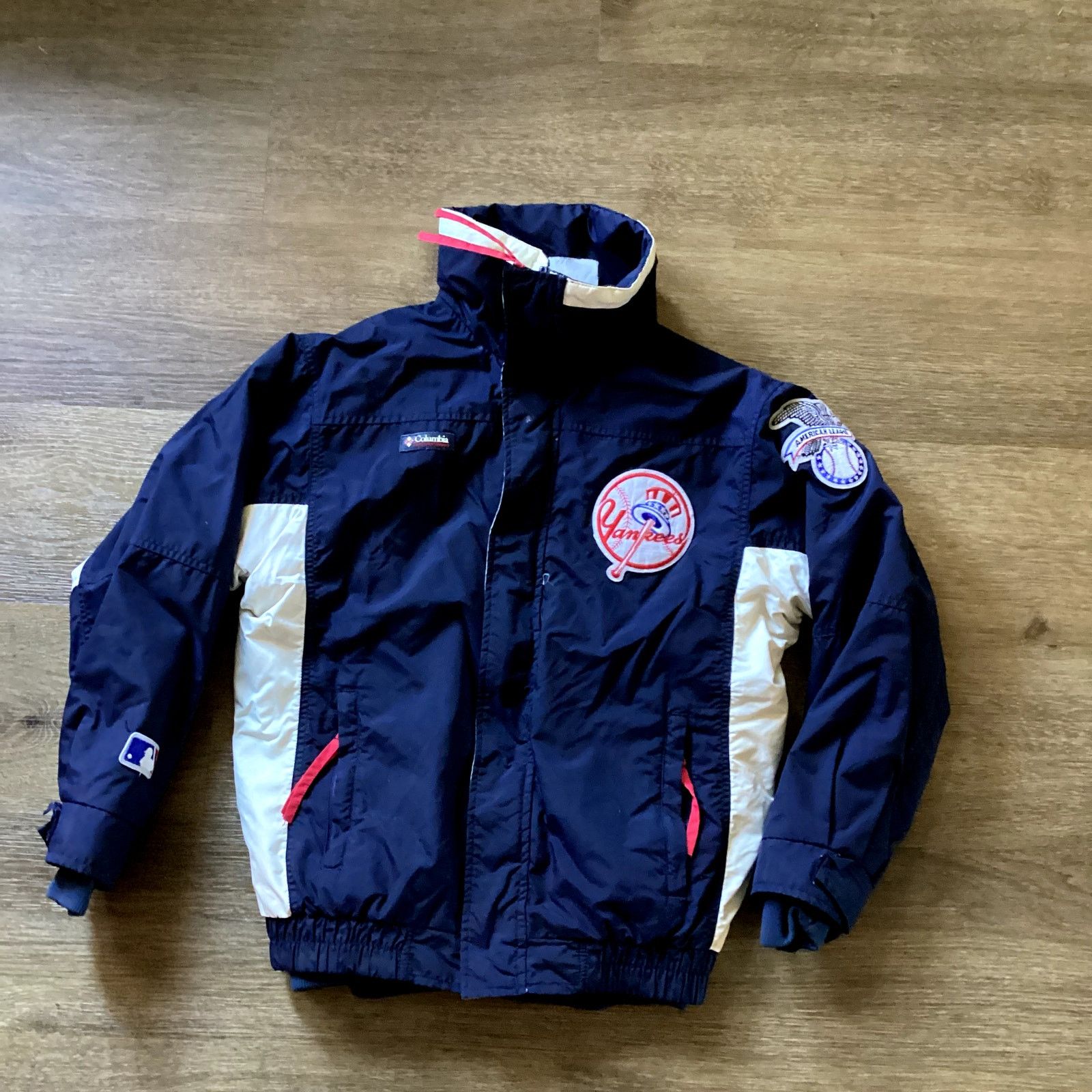 Columbia Vintage Columbia Yankees Jacket Size L / US 10 / IT 46 - 1 Thumbnail