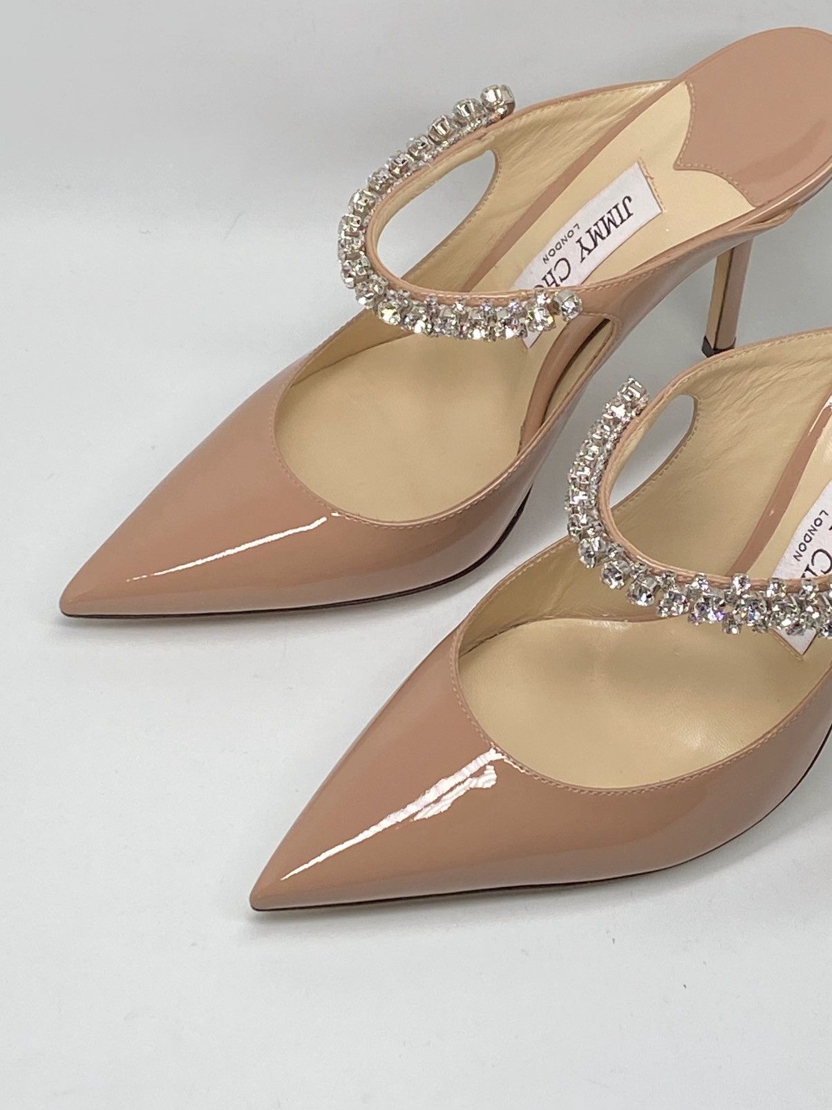 Jimmy Choo Jimmy Choo Bing Embellished Patent Leather Mules size 36 Size US 6 / IT 36 - 7 Thumbnail