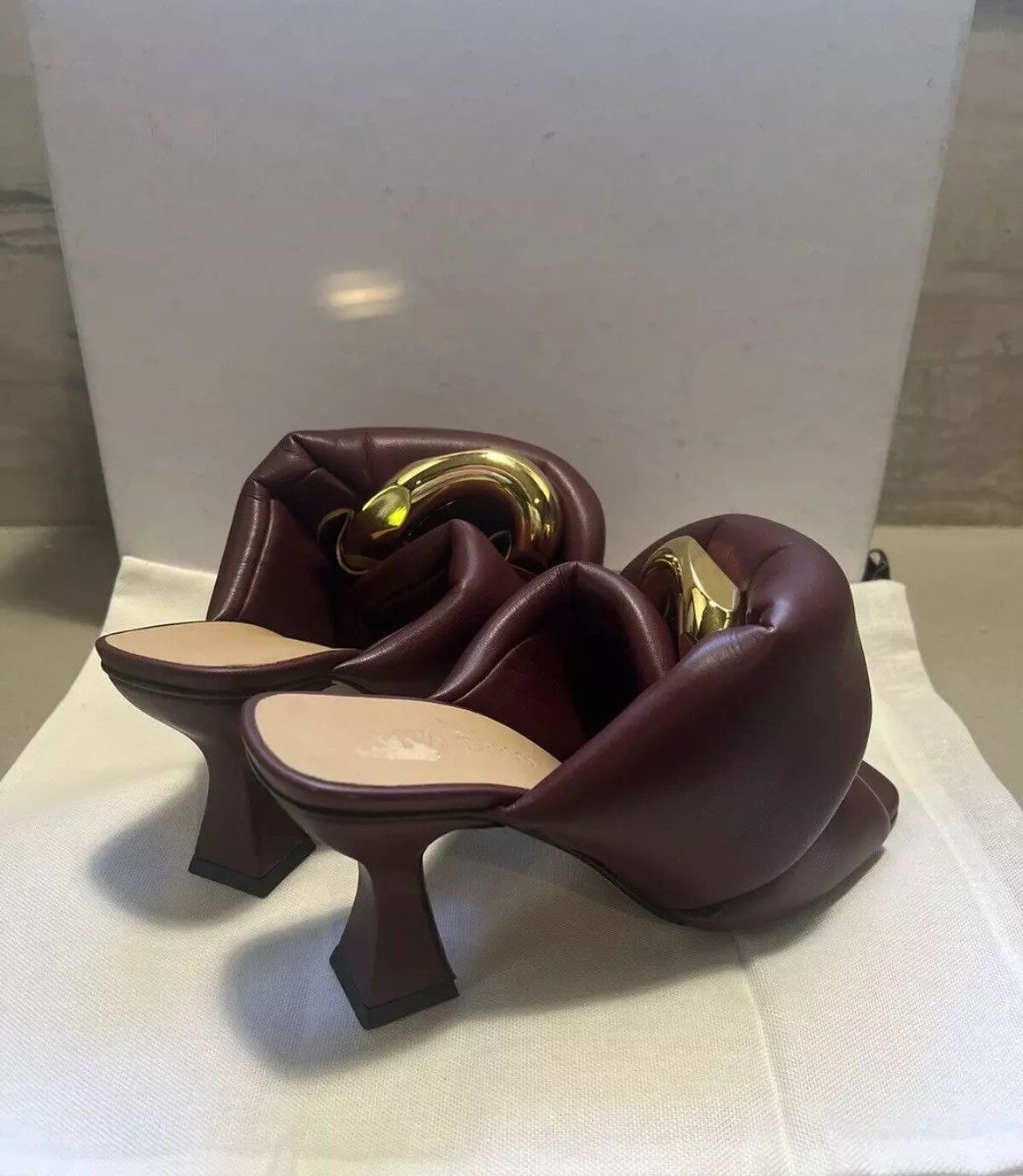 JW Anderson JW Anderson Chain Link Heel Mule Size US 6.5 / IT 36.5 - 4 Thumbnail