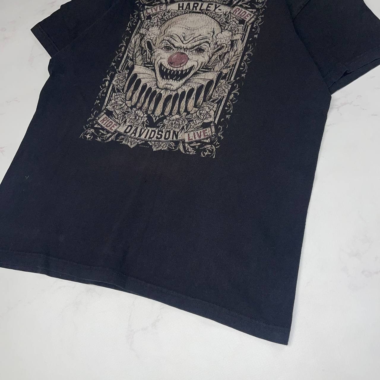 Harley Davidson Harley Davidson Evil Clown hirt Size L Black Motorcycle Size US L / EU 52-54 / 3 - 7 Thumbnail