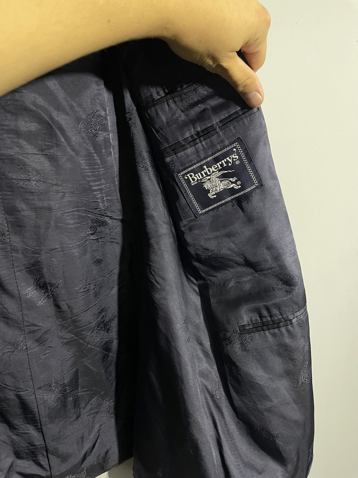 Burberry × Designer × Vintage Burberry Messina-S men blazer Size 48L - 8 Thumbnail