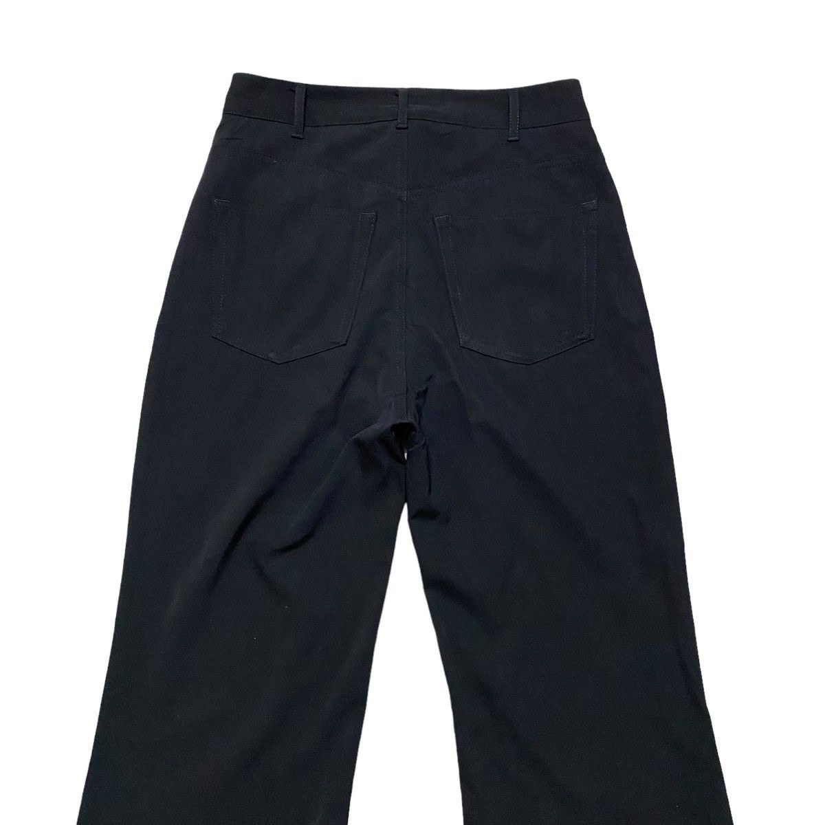 Balenciaga FW21 Balenciaga Black Wool Flare Pants Size 27" / US 4 / IT 40 - 10 Thumbnail