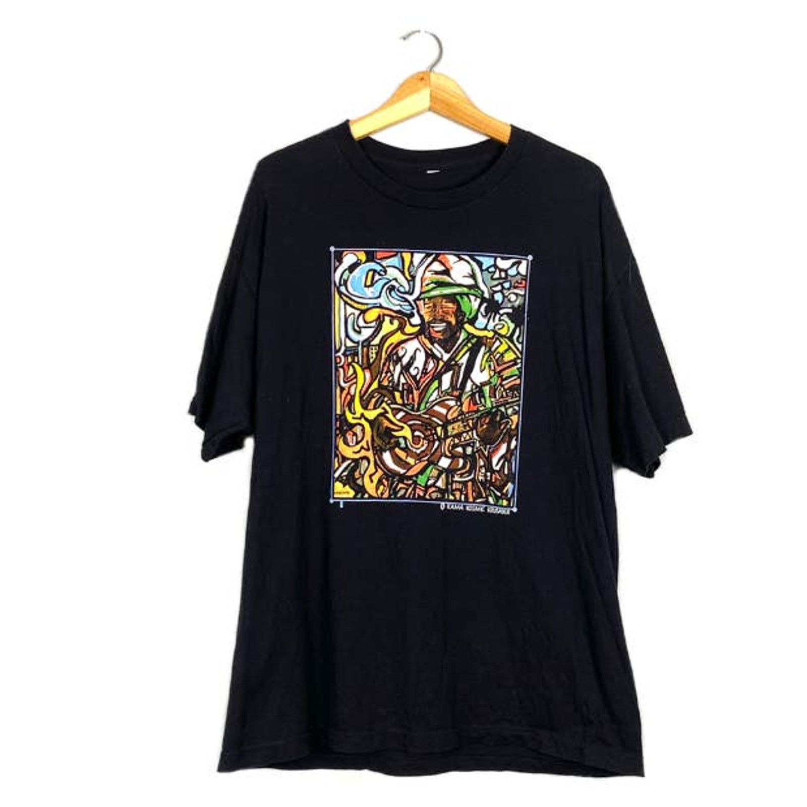 Vintage Vintage Black Short Sleeve Kama Krusader T-Shirt Size US L / EU 52-54 / 3 - 1 Thumbnail
