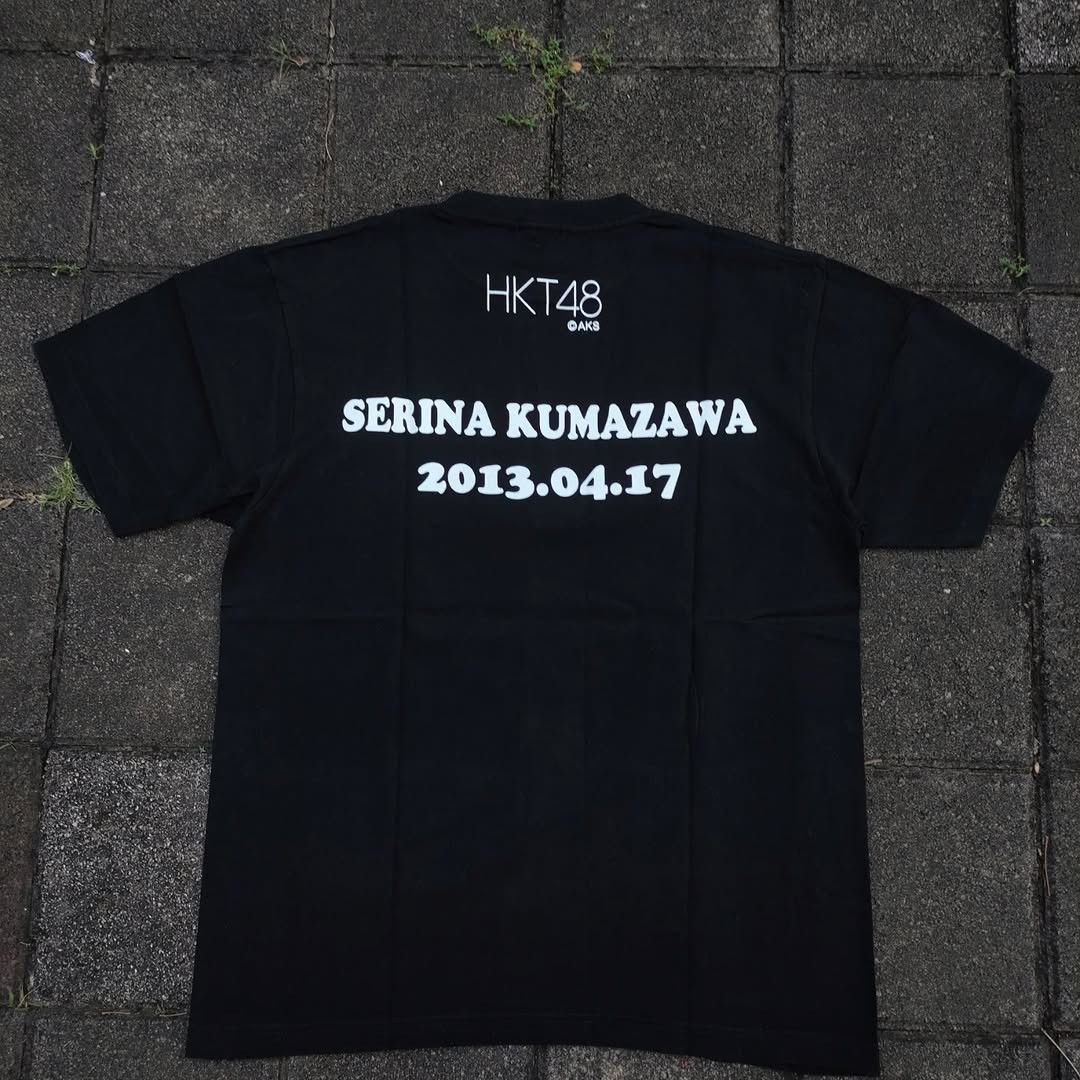 Band Tees HKT48 Serina Kumazawa Birthday 2013 Tew Size US L / EU 52-54 / 3 - 2 Thumbnail