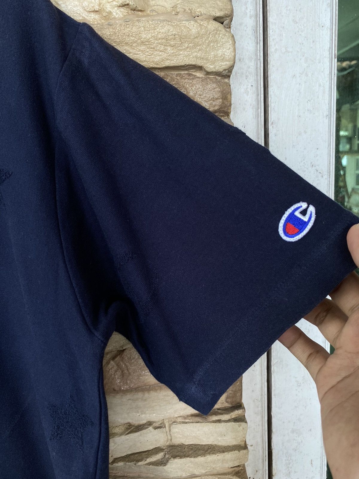 Champion Vintage Champion Embroidered Logo Tees streetwear Size US M / EU 48-50 / 2 - 3 Thumbnail