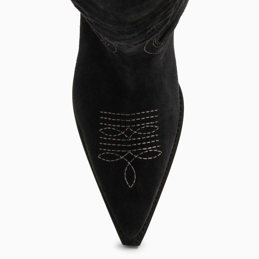 Paris Texas o1d2blof0924 Leather Boots in Black Size US 11 / IT 41 - 3 Thumbnail
