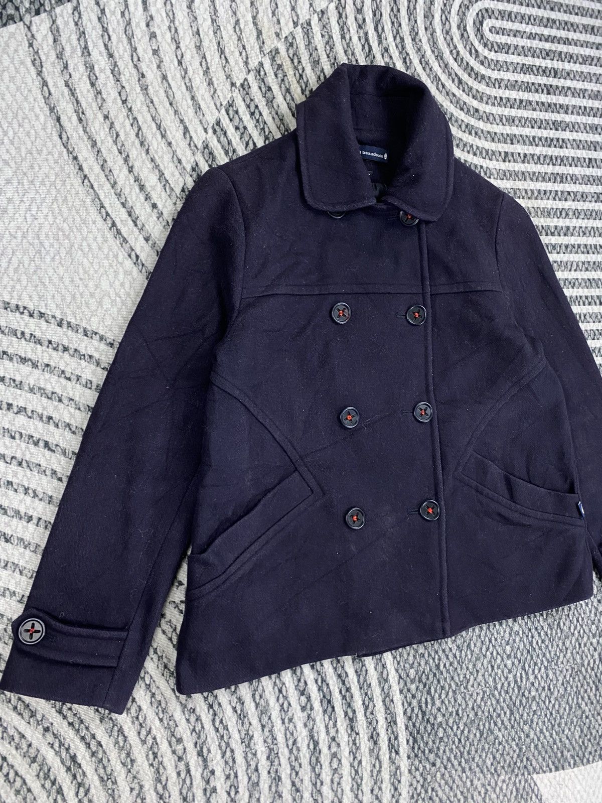 Vintage 🔥STEALS Vintage Michel Beaudouin Rare Style Jacket Size US S / EU 44-46 / 1 - 3 Thumbnail