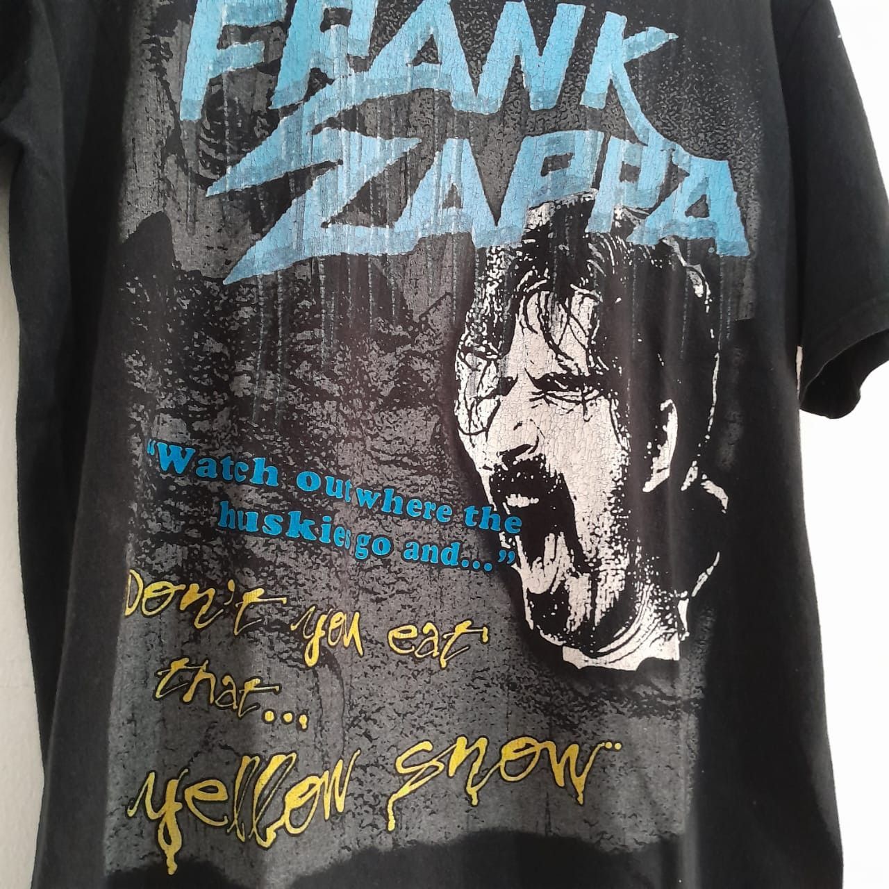 Band Tees × Vintage Vintage Rare Frank Zappa Tshirt Size US M / EU 48-50 / 2 - 4 Thumbnail