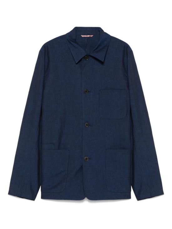 Paul Smith PAUL SMITH Men Jacket M1R399Z P0262846 Blue Size US XXL / EU 58 / 5 - 1 Thumbnail