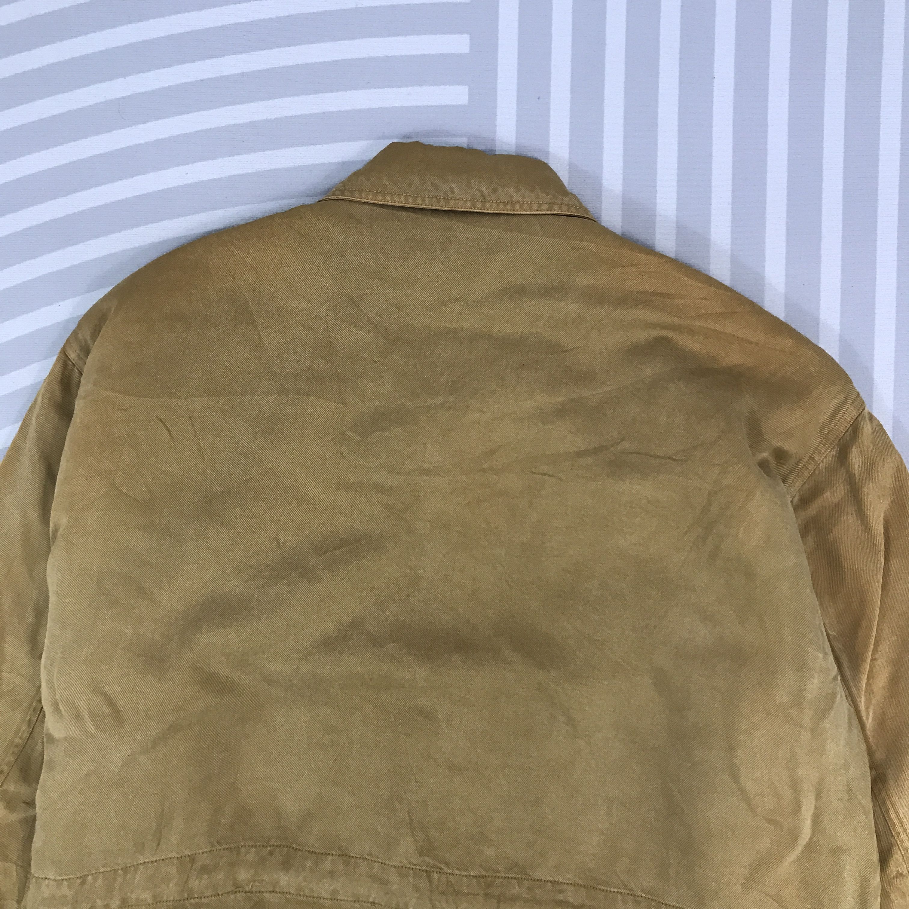 Charles Jourdan × Japanese Brand × Vintage Vintage Charles Jourdan khaki chore coat Jacket Size US M / EU 48-50 / 2 - 4 Thumbnail