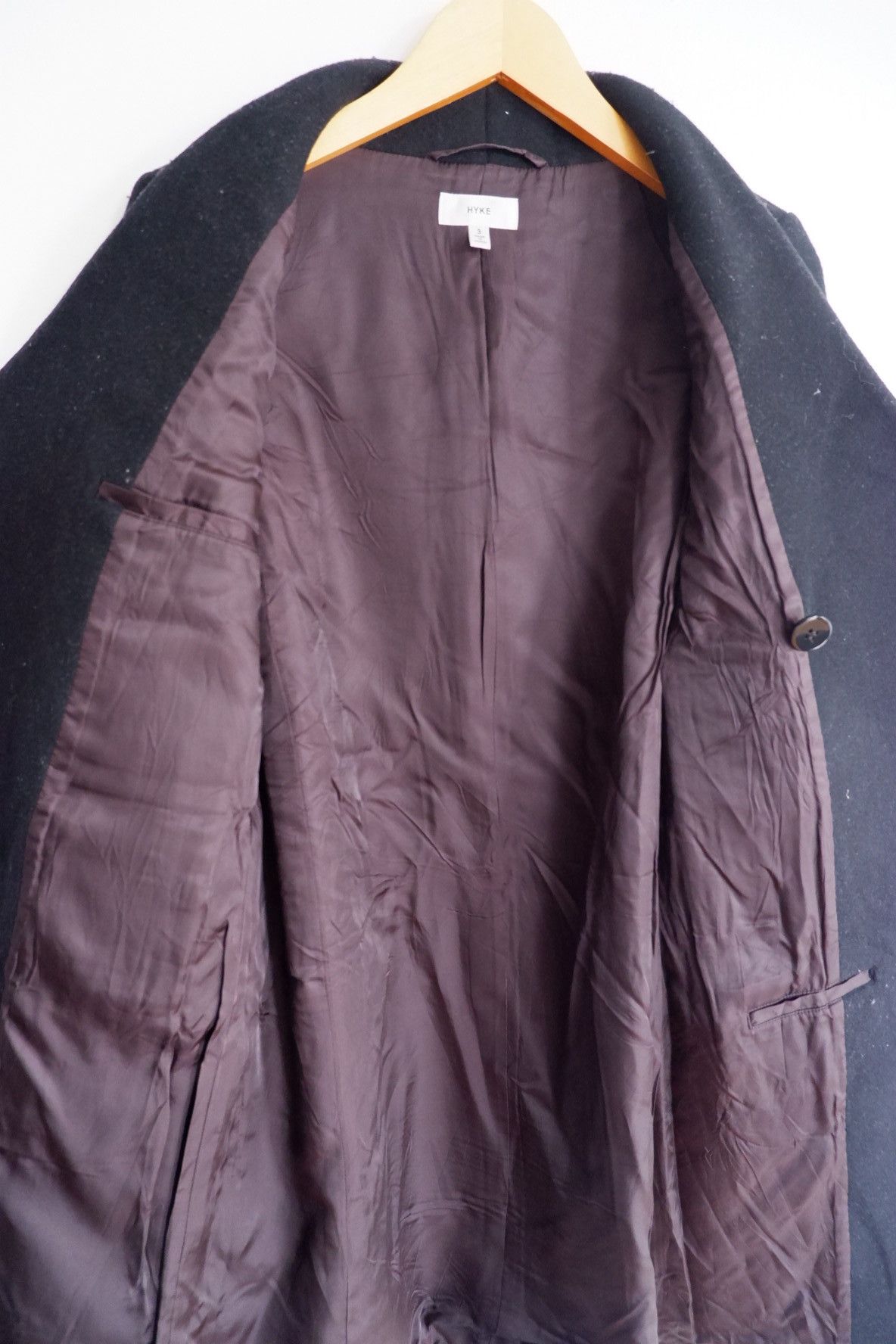 HYKE Hyke Japan Wool Coat Size US M / EU 48-50 / 2 - 6 Thumbnail