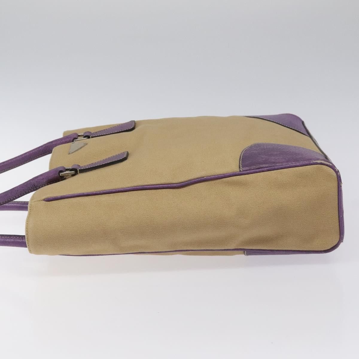 Prada PRADA Tote Bag Canvas Beige Size ONE SIZE - 5 Thumbnail