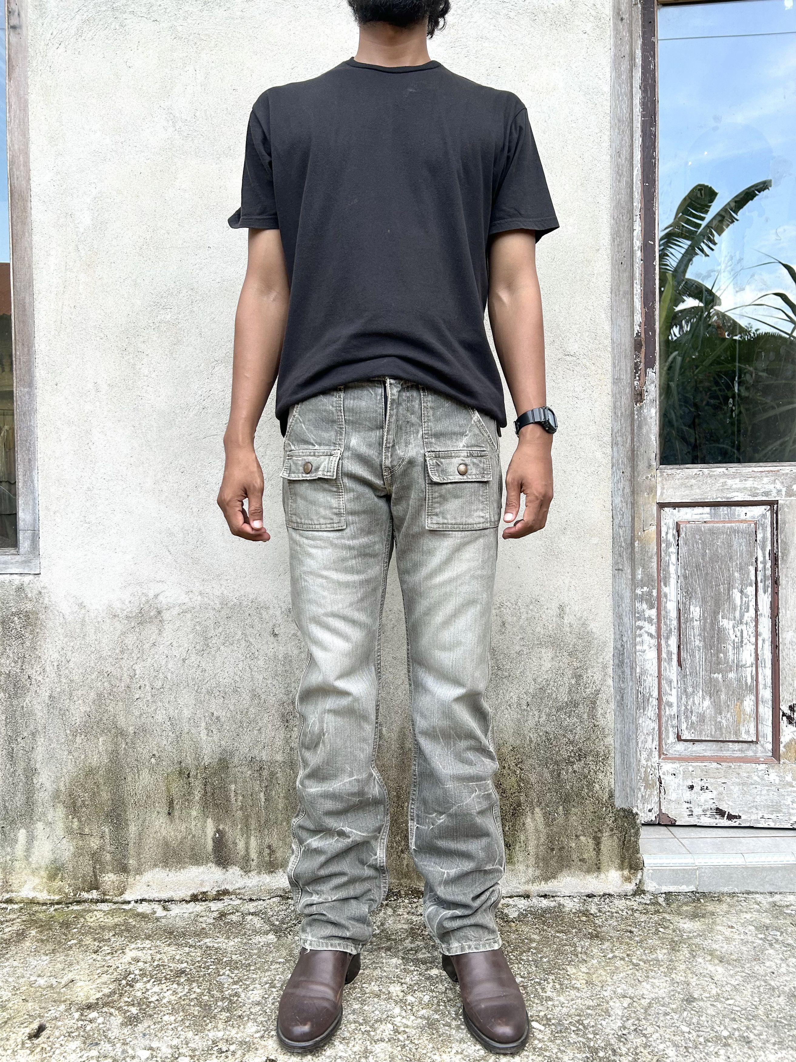 Eternal Eternal grey washed Jeans Size US 30 / EU 46 - 10 Thumbnail
