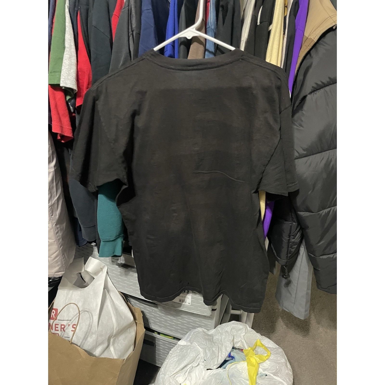 Gildan Size XL - Vintage WWF The Rock Know Your Role Black T-Shirt Size US XL / EU 56 / 4 - 2 Thumbnail