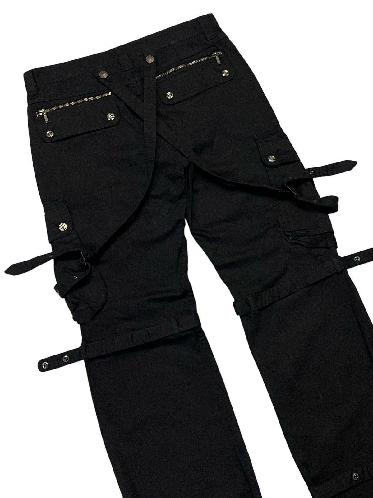 If Six Was Nine Japanese Brand “CHIL DEROC III” Bondage Pants Size US 32 / EU 48 - 20 Thumbnail
