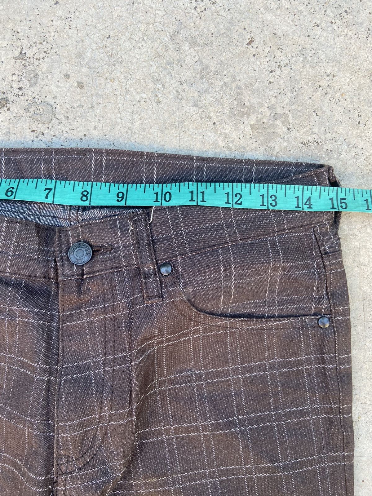 ABAHOUSE ABAHOUSE plaid pants punk if six was nine Size US 30 / EU 46 - 16 Thumbnail