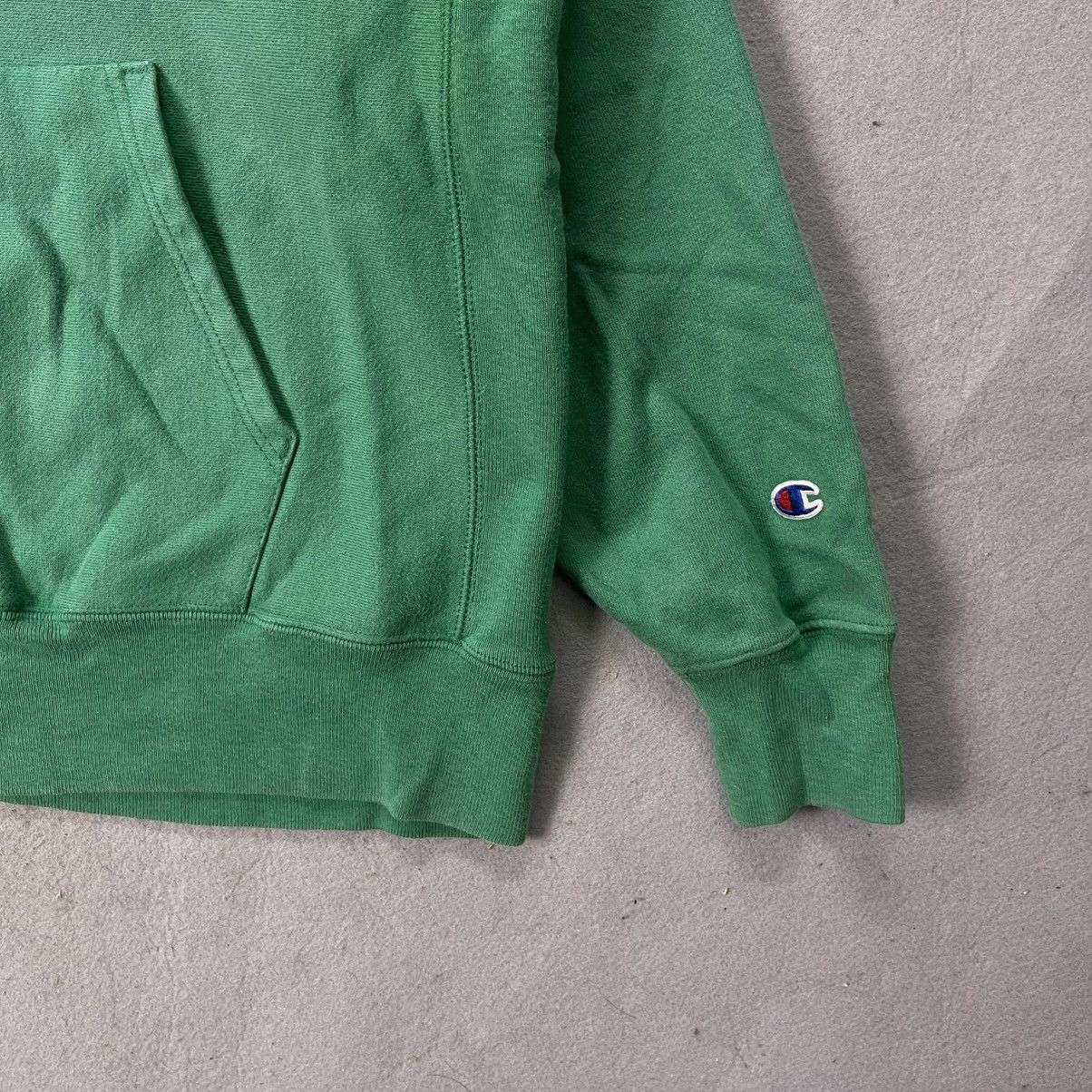 Champion Champion Reverse Weave “VETERAN” Hoodie – Green (Size XL) Size US XL / EU 56 / 4 - 4 Thumbnail