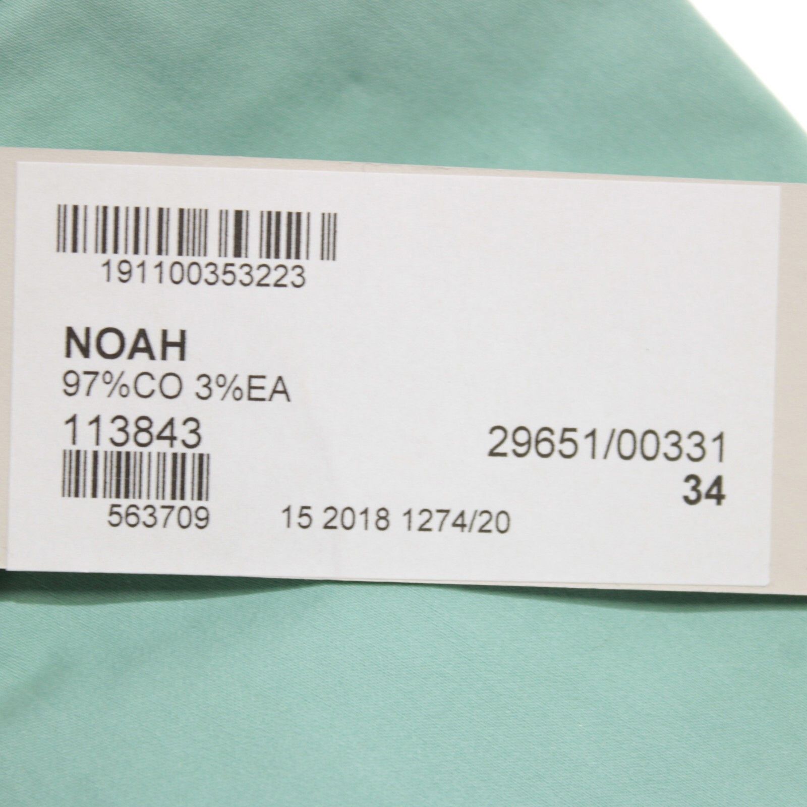 Zanella Zanella New with tags Chino Size 34 US In Green Size US 34 / EU 50 - 4 Thumbnail