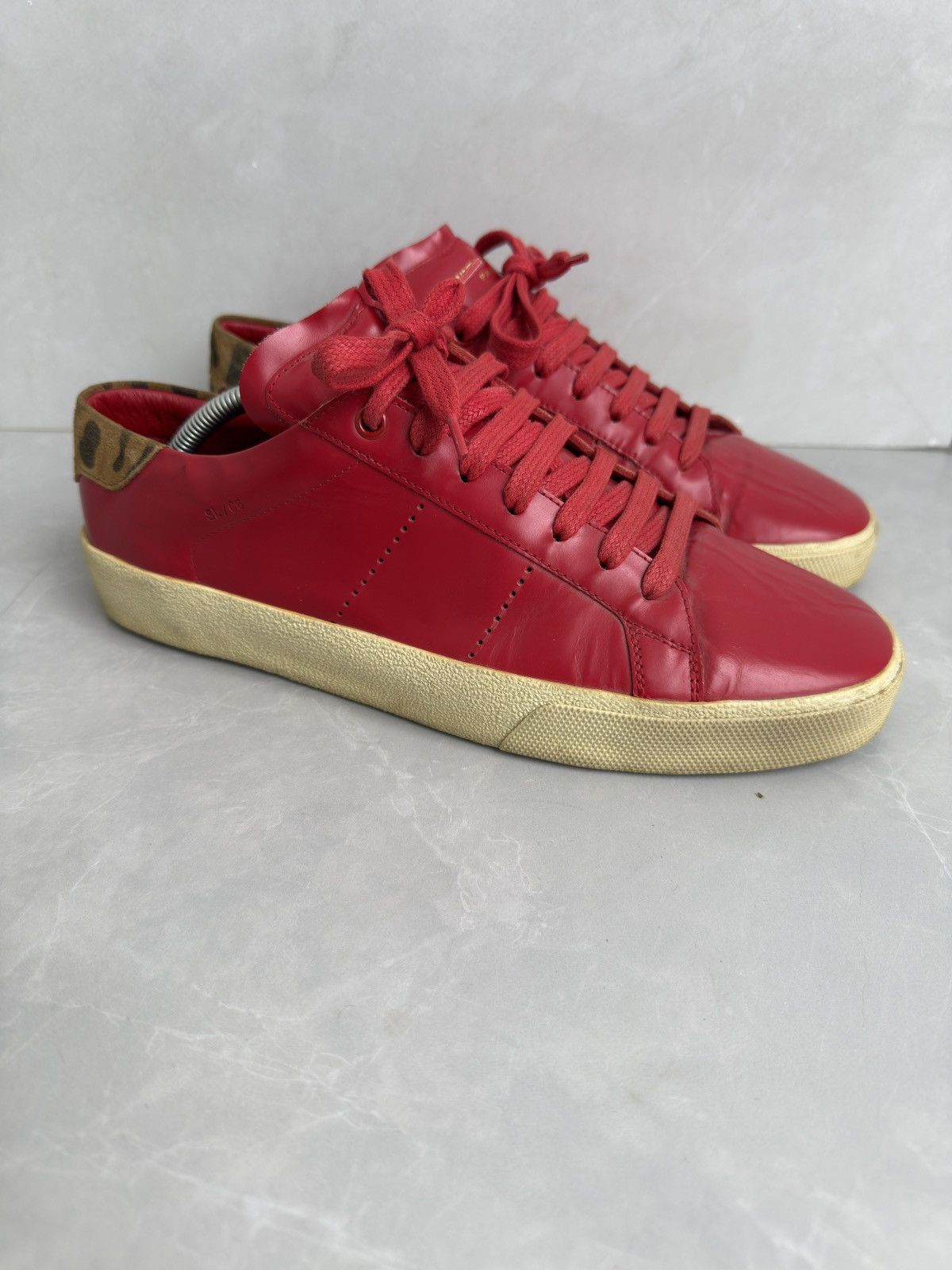 Saint Laurent Paris 🔥hedi slimane Court classic trainers Size US 8 / EU 41 - 2 Thumbnail