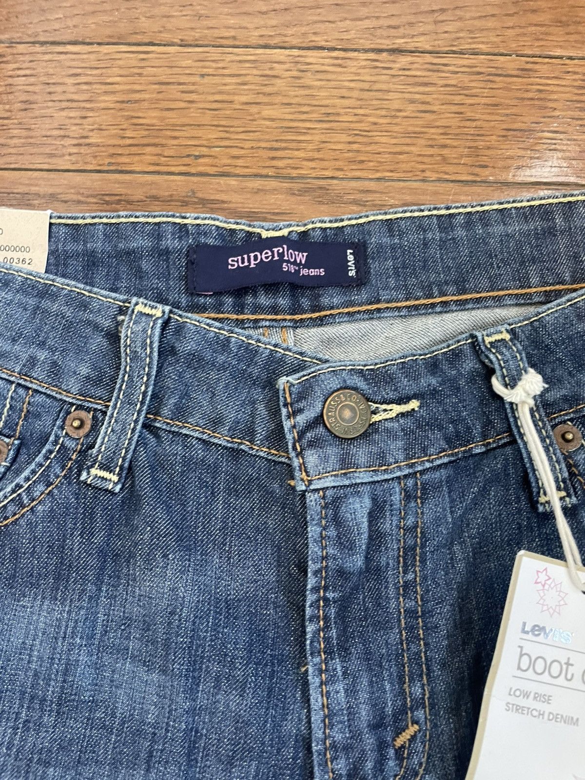 Levi's Levi’s super low 518 boot cut jeans NEW Size 32" / US 10 / IT 46 - 3 Thumbnail