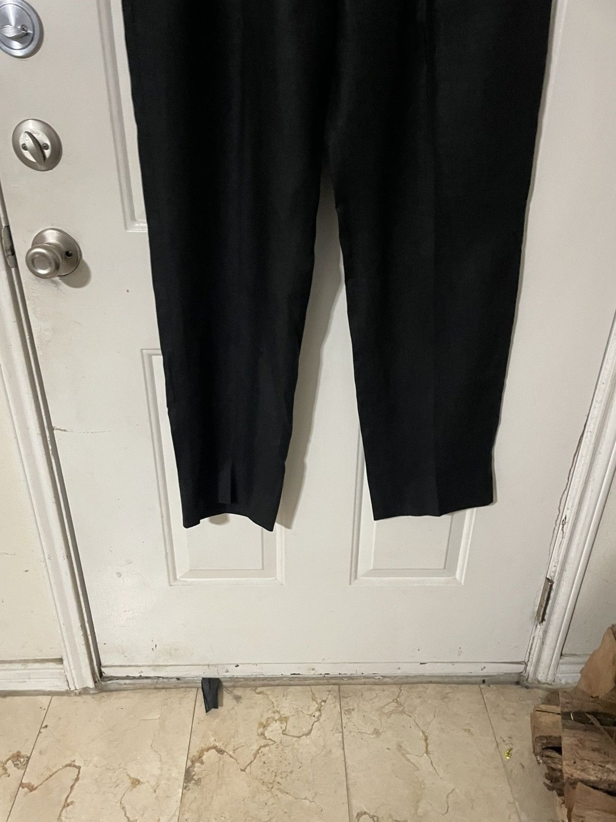 Saks Fifth Avenue Mondo Linen Pleated pants Size US 38 / EU 54 - 4 Thumbnail