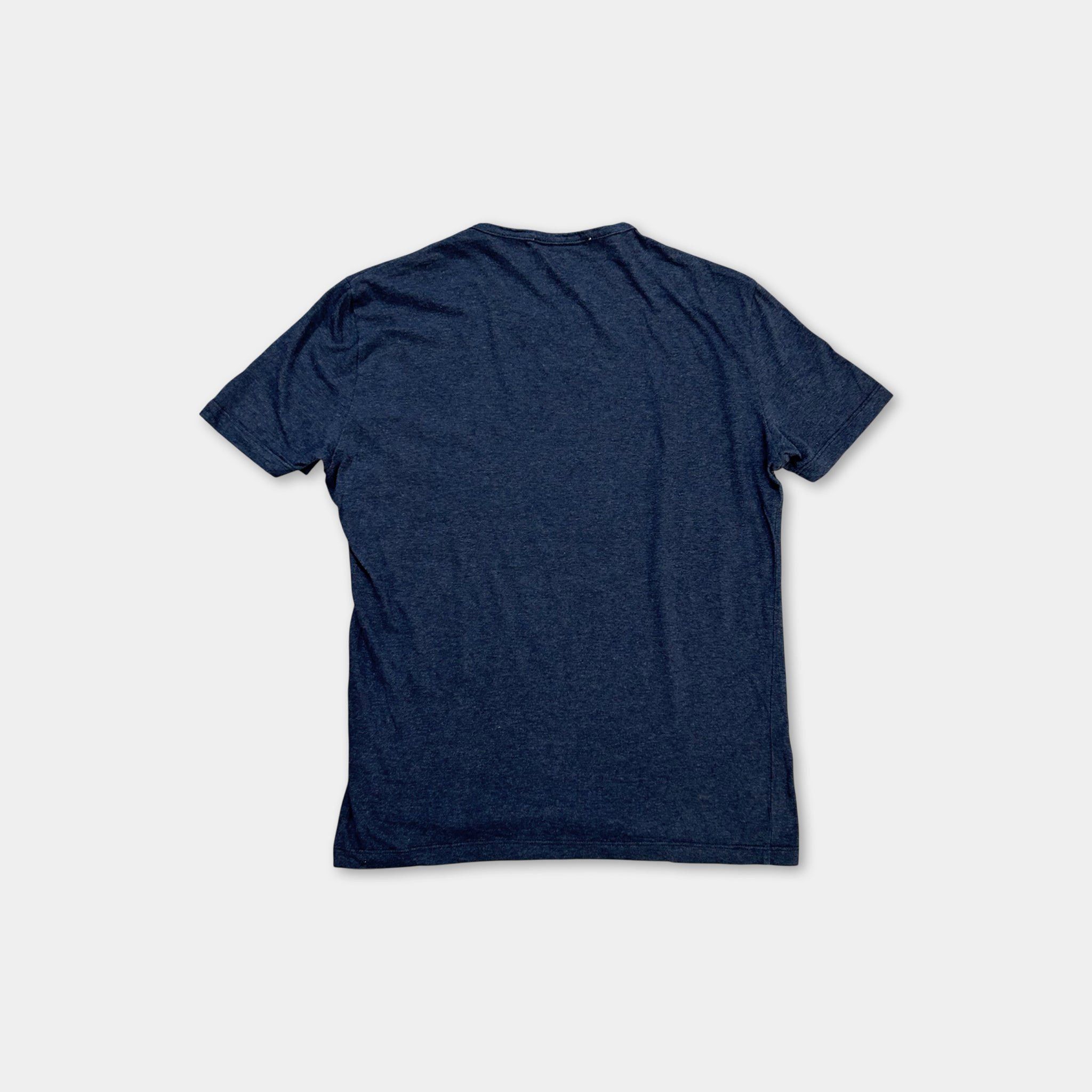 Balmain Balmain Graphic Navy Blue T-Shirt Size US L / EU 52-54 / 3 - 5 Thumbnail