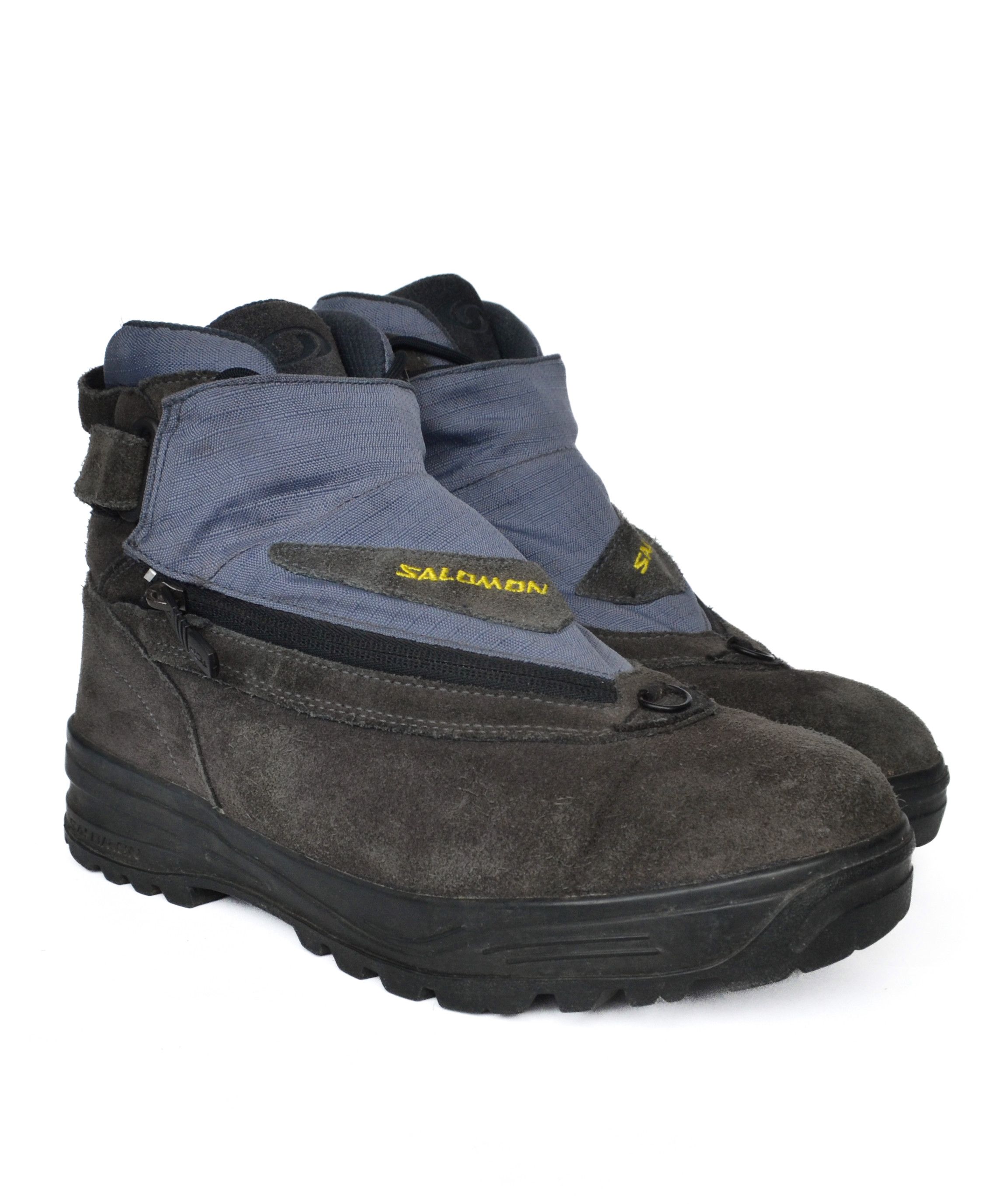 Salomon SALOMON Boots Adventure 7 GTX Suede Brown Blue Vintage Size US 11 / EU 44 - 4 Thumbnail