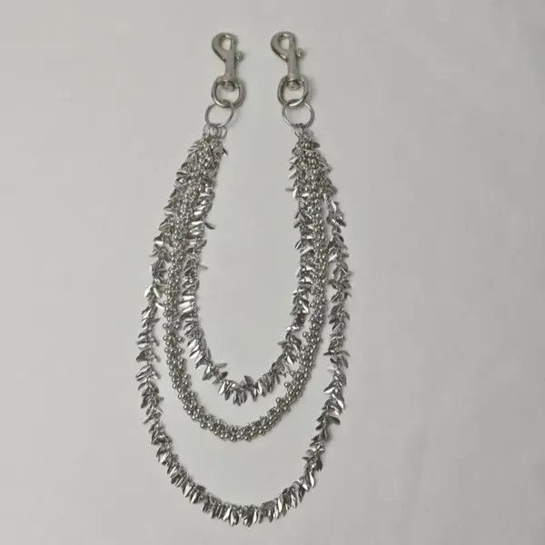 Japanese Brand Masumizu x Reia Copper Leaf Round Bead Pants Chain Size ONE SIZE - 2 Thumbnail