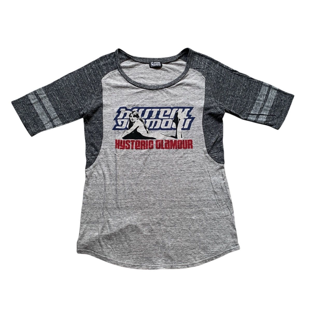 Hysteric Glamour Hysteric Glamour Raglan Iconic Woman Big Logo T-shirt Size M / US 6-8 / IT 42-44 - 2 Thumbnail