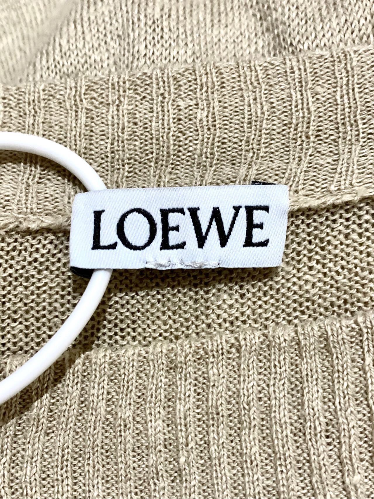 Loewe Loewe Patterned Jacquard Crew Neck Long Sleeve Knit Sweater Size XS / US 0-2 / IT 36-38 - 6 Thumbnail