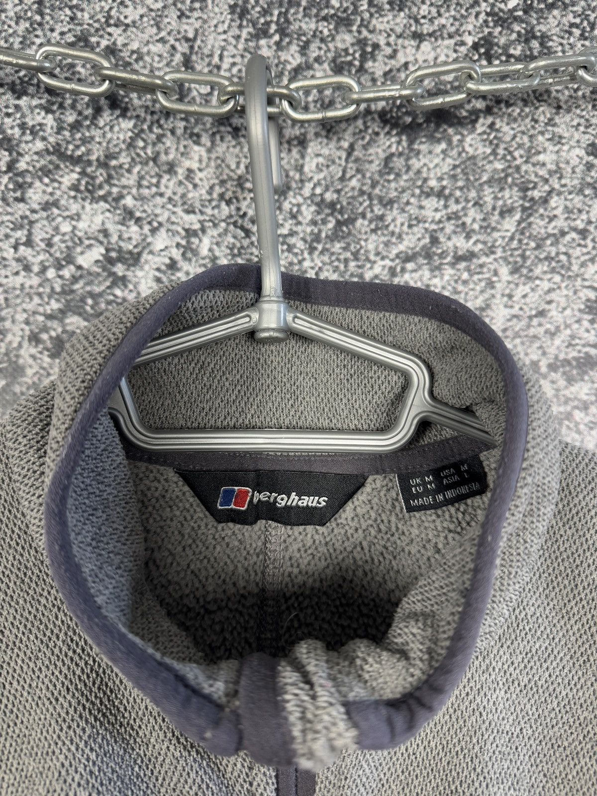 Berghaus Mens Berghaus Polartec Fleece Zip Neck Jacket Outdoor Size M Size US M / EU 48-50 / 2 - 8 Thumbnail