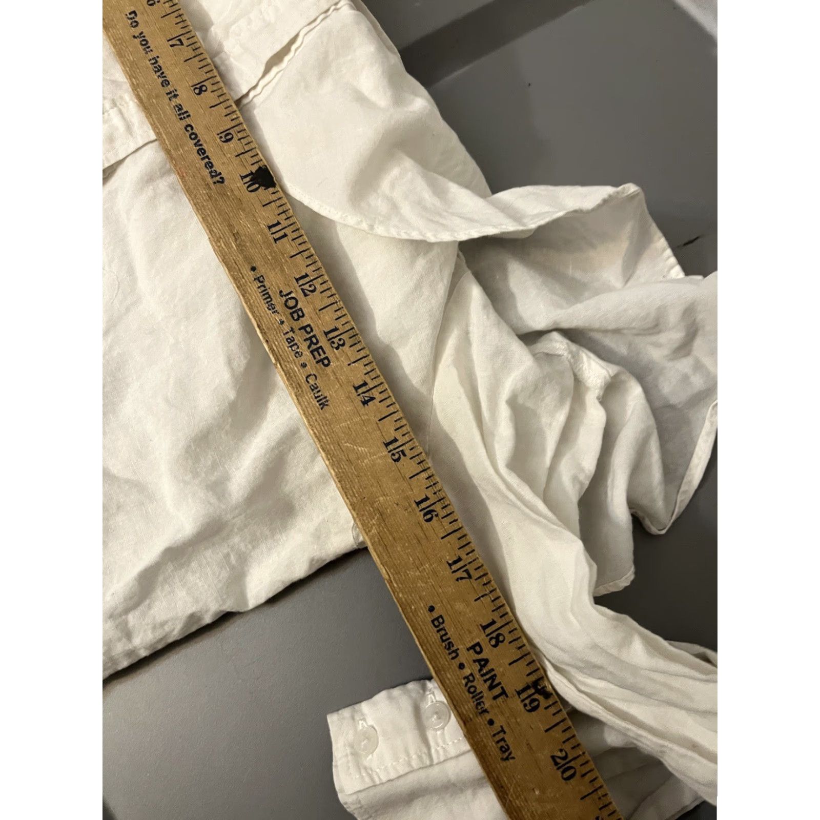 Express EXPRESS Women's Blouse Shirt Ivory Cold Shoulder Ruffle Button Down Long Sleeve Sz. S Size S / US 4 / IT 40 - 5 Thumbnail