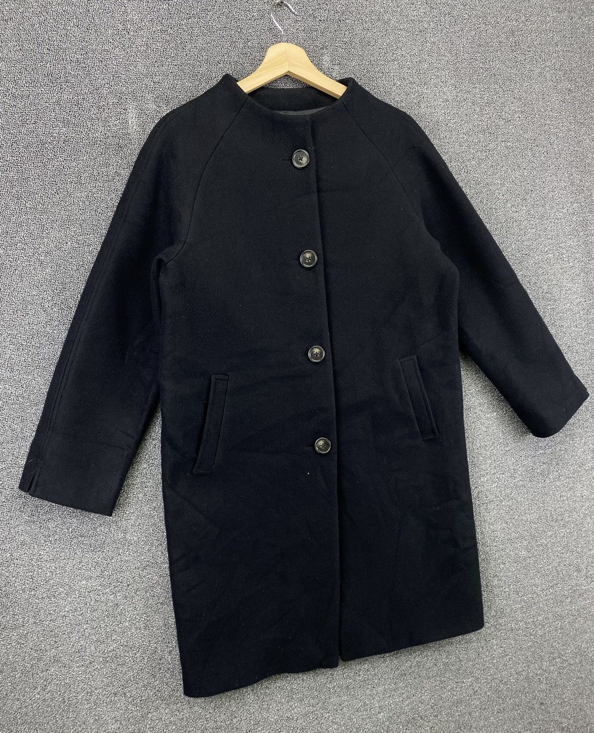 Junko Shimada Vintage Junko Shimada Black Long Jacket Size M / US 6-8 / IT 42-44 - 2 Thumbnail