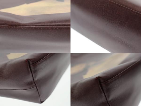 Yohji Yamamoto SUPER RARE POUR HOMME SUZUME UCHIDA 24aw leather printed bag Size ONE SIZE - 8 Thumbnail