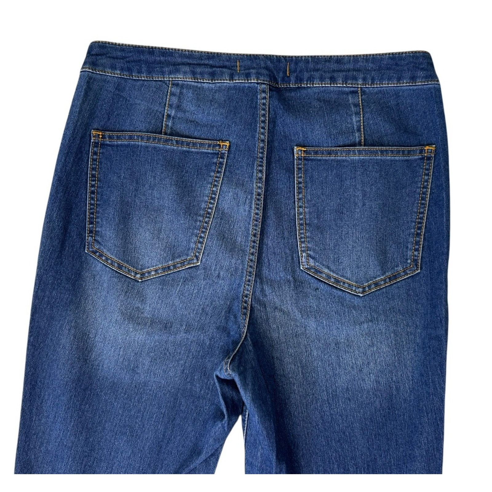Free People FREE PEOPLE Just Float On Flare Jeans Vintage Bell Bottom 30 Size 30" / US 8 / IT 44 - 7 Thumbnail